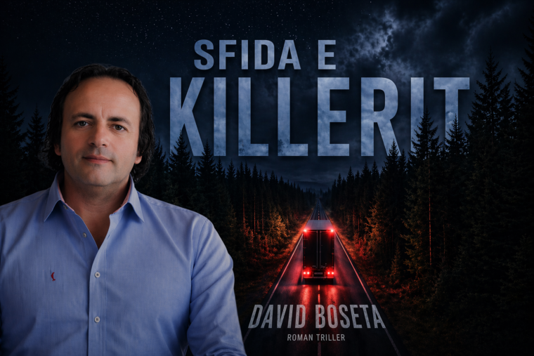 “Sfida e Killerit”, romani i ri triller i autorit shkodran David Boseta