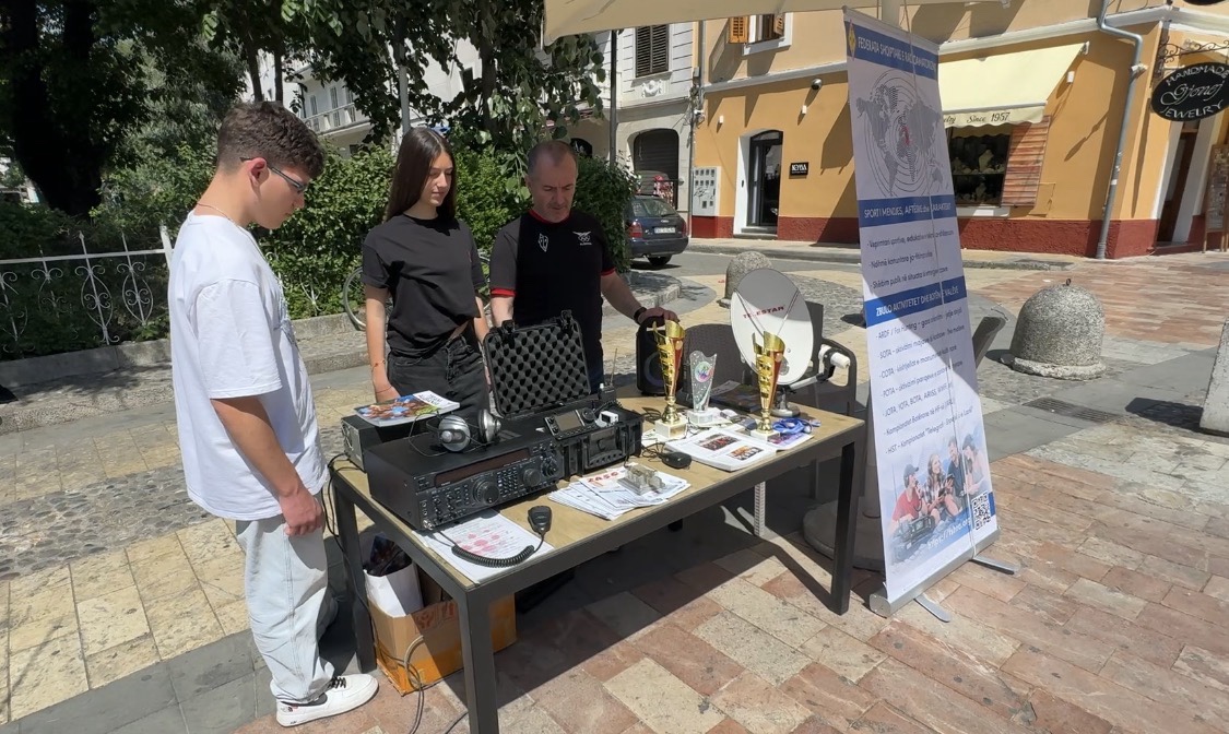 Radioamatorizmi, veprimtari informuese mbi sportin e mendjes dhe fizikut në Shkodër